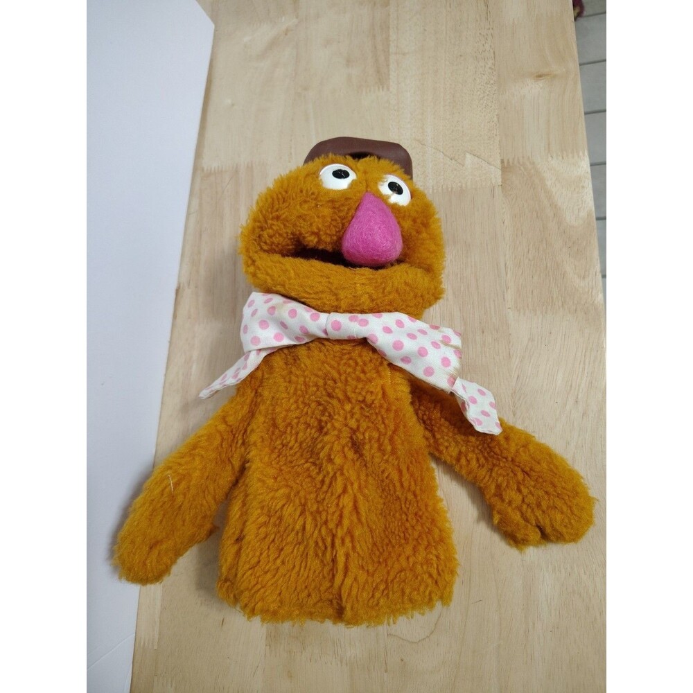 Vintage 1978 Fozzie Bear puppet from Jim Henson's Muppets series Fisher-Price